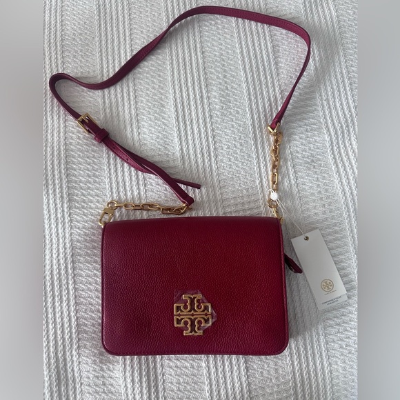 Tory Burch Britton Combo Cross Body - Picture 1 of 15